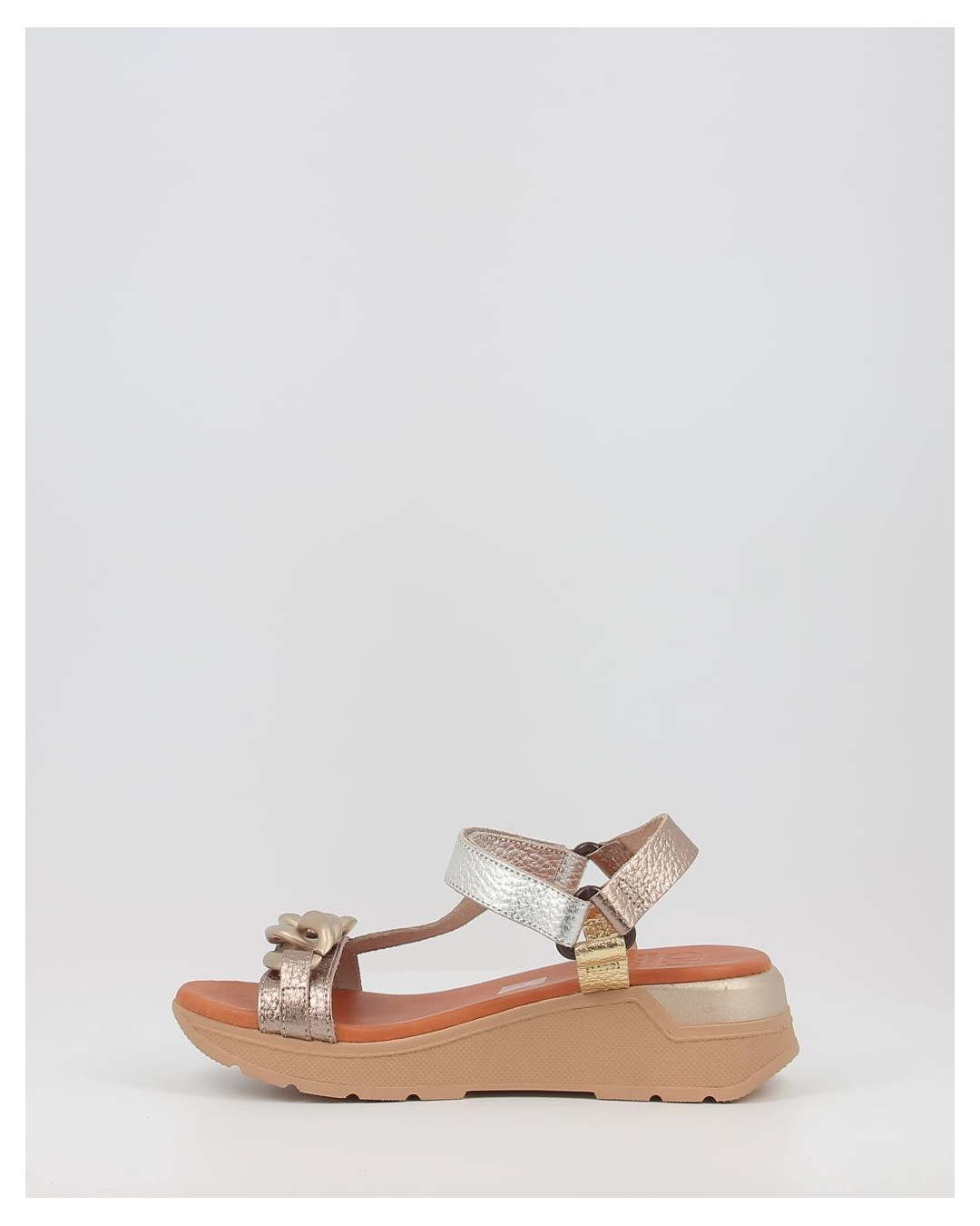 Sandalias Obi Shoes 5191 metalizado