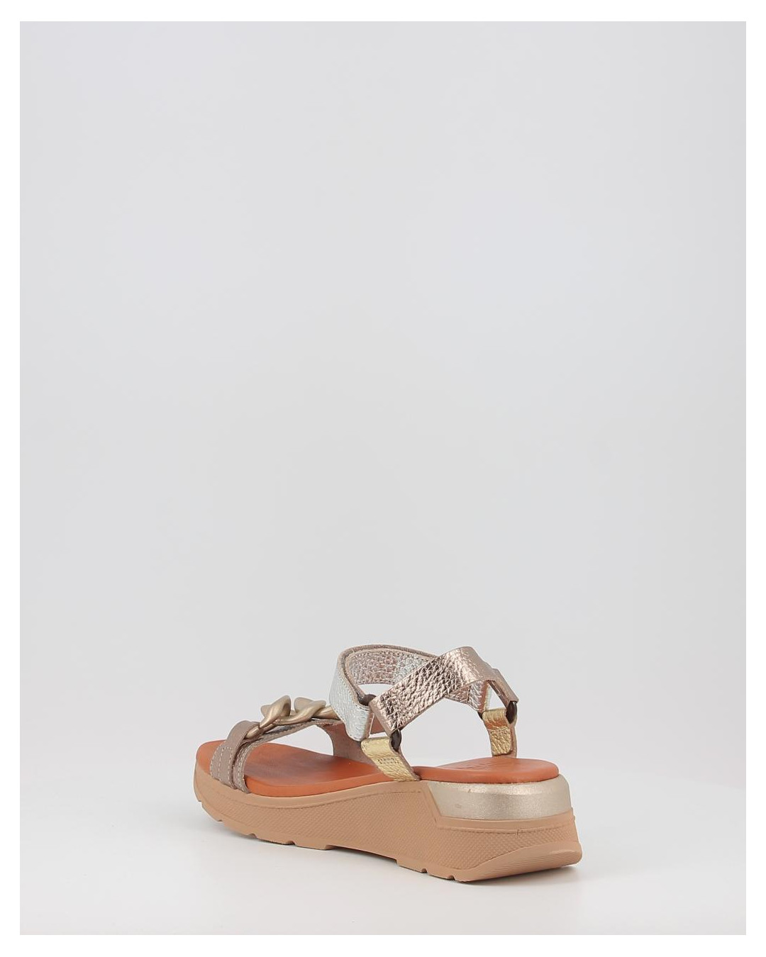 Sandalias Obi Shoes 5191 metalizado