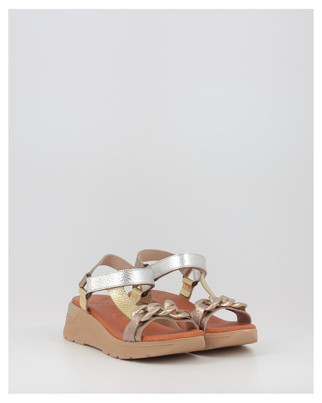 Sandalias Obi Shoes 5191 metalizado