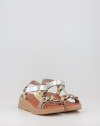 Sandalias Obi Shoes 5191 metalizado