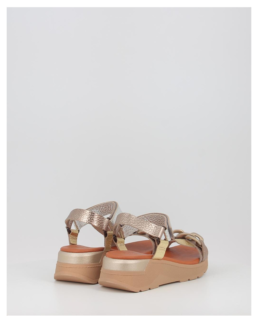 Sandalias Obi Shoes 5191 metalizado