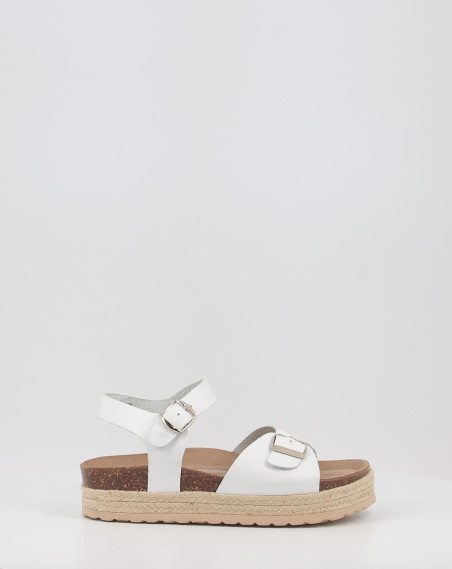 Sandalias Obi Shoes 801-HE-TAL blanco