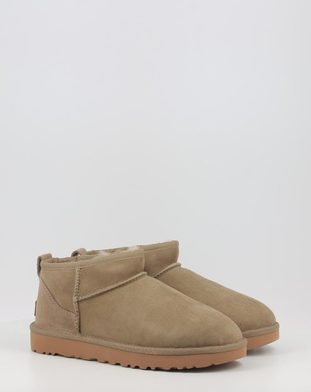 Botas Ugg CLASSIC ULTRA MINI taupe Botas Ugg CLASSIC ULTRA MINI taupe