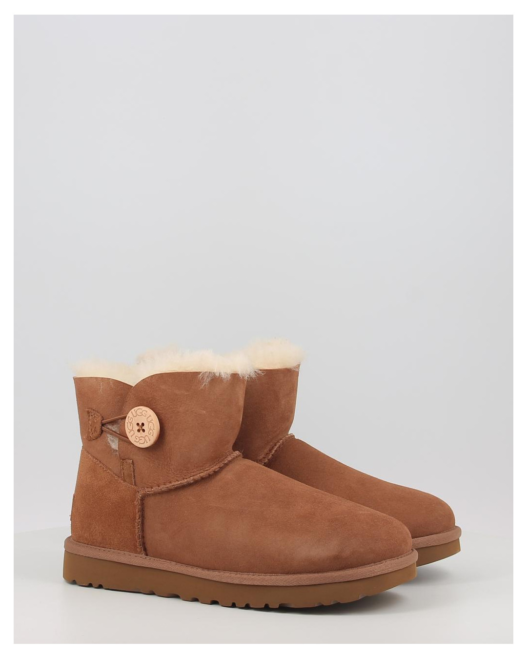Ugg MINI BAILEY BUTTON II Chestnut