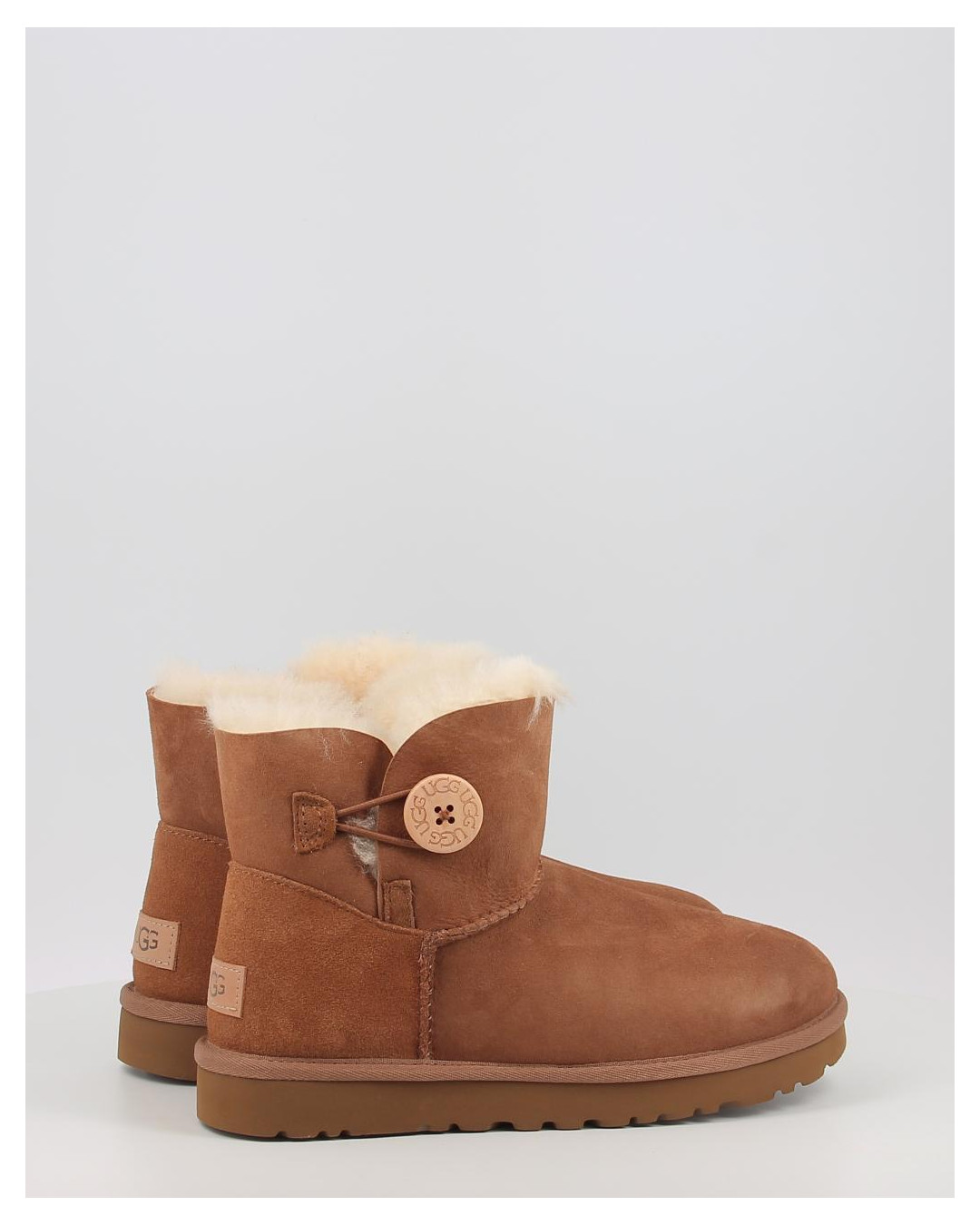 Ugg MINI BAILEY BUTTON II Chestnut