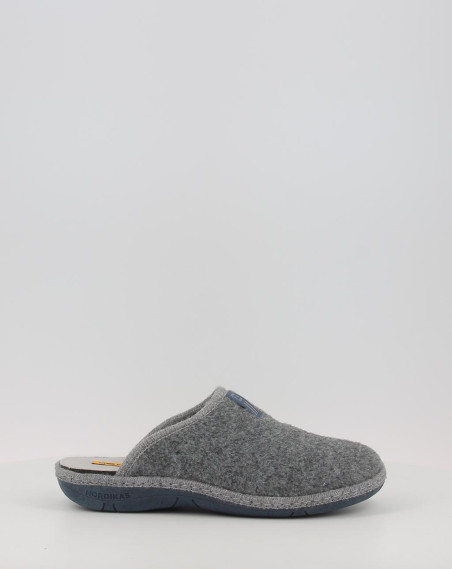 Zapatillas de Casa Nordikas 1728 gris Zapatillas de Casa Nordikas 1728 gris