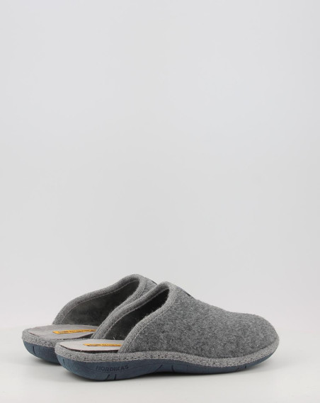 Zapatillas de Casa Nordikas 1728 gris Zapatillas de Casa Nordikas 1728 gris