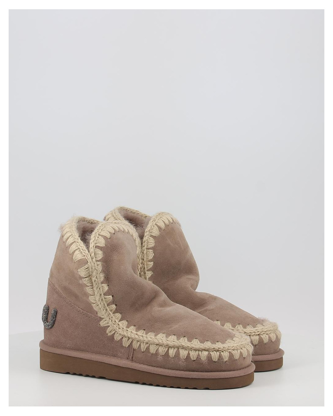 Botas Mou ESKIMO 18 GLITTER LOGO ELGRY gris