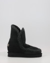 Botas Mou ESKIMO INNER WEDGE SHORT BKBK negro Botas Mou ESKIMO INNER WEDGE SHORT BKBK negro