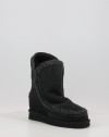 Botas Mou ESKIMO INNER WEDGE SHORT BKBK negro Botas Mou ESKIMO INNER WEDGE SHORT BKBK negro