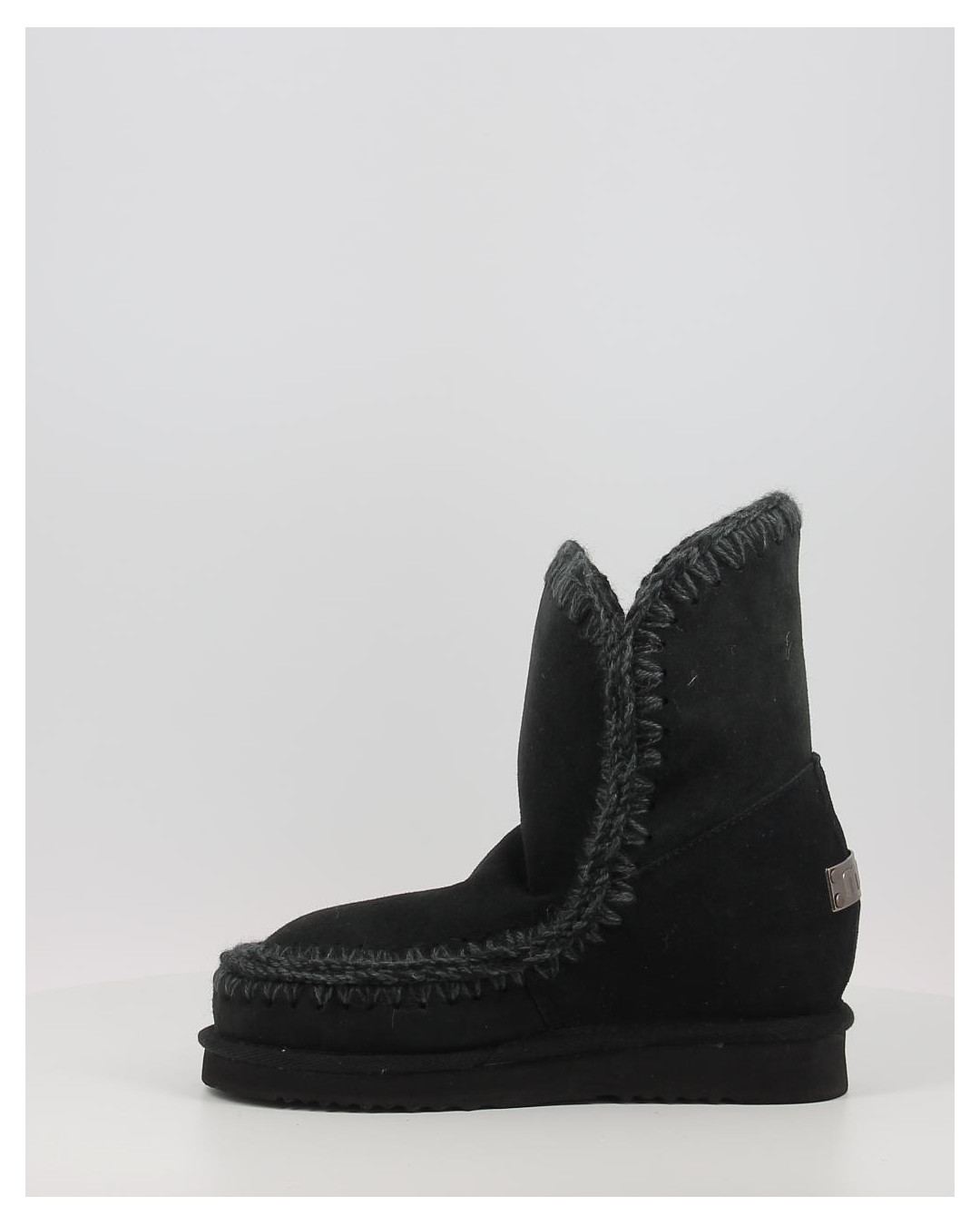 Botas Mou ESKIMO INNER WEDGE SHORT BKBK negro