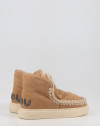 Botines Mou ESKIMO SNEAKER BOLD GLITTER LOGO TOB cuero Botines Mou ESKIMO SNEAKER BOLD GLITTER LOGO TOB cuero