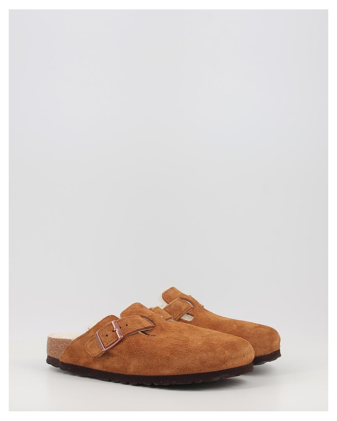 Zuecos Birkenstock BOSTON SHEARLING cuero