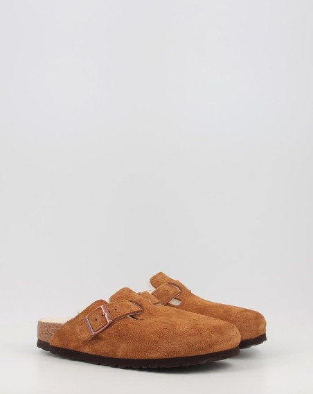 Zuecos Birkenstock BOSTON SHEARLING cuero