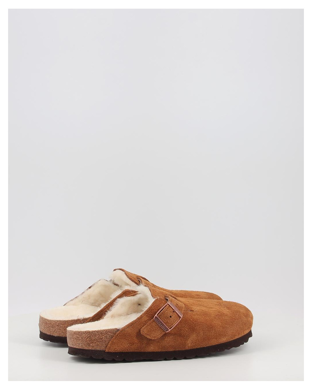 Zuecos Birkenstock BOSTON SHEARLING cuero