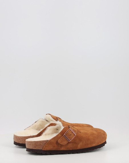 Zuecos Birkenstock BOSTON SHEARLING cuero