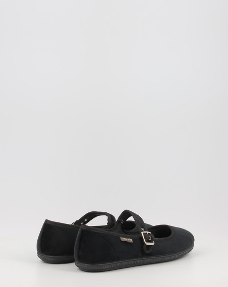 Bailarinas Victoria ODA TERCIOPELO 104913 negro Bailarinas Victoria ODA TERCIOPELO 104913 negro