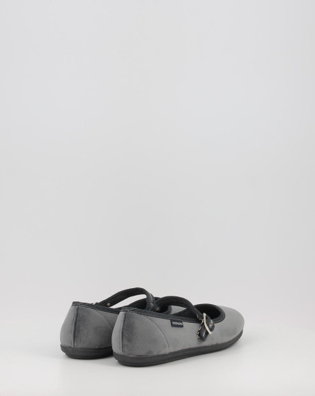 Bailarinas Victoria ODA TERCIOPELO 104913 gris Bailarinas Victoria ODA TERCIOPELO 104913 gris