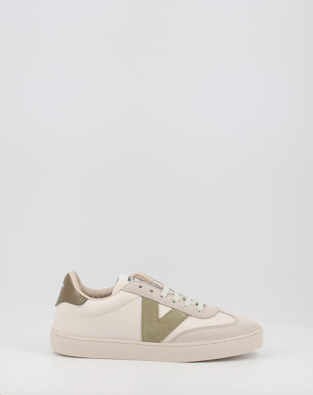 Zapatillas Victoria BERLIN CICLISTA EFECTO PIEL & SERRAJE blanco Zapatillas Victoria BERLIN CICLISTA EFECTO PIEL & SERRAJE blanco
