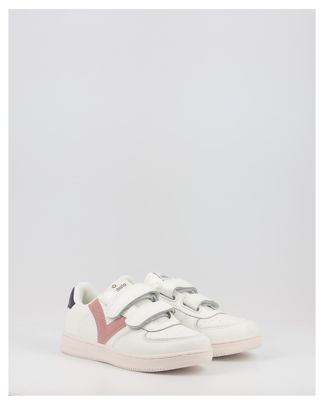 Zapatillas Victoria TIEMPO 1124104 EFECTO PIEL blanco