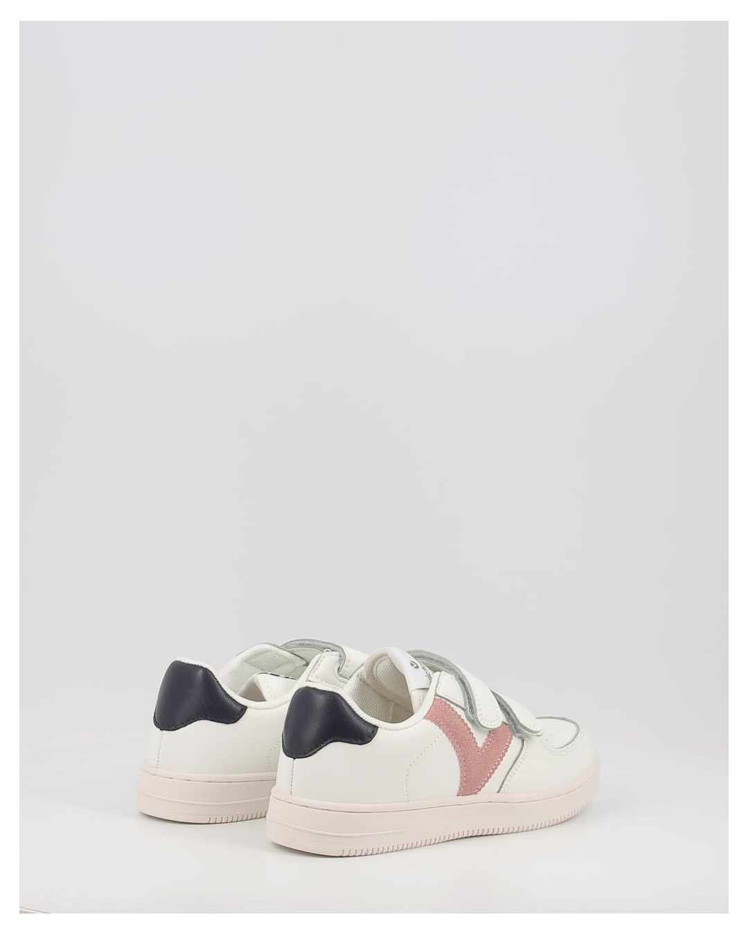 Zapatillas Victoria TIEMPO 1124104 EFECTO PIEL blanco