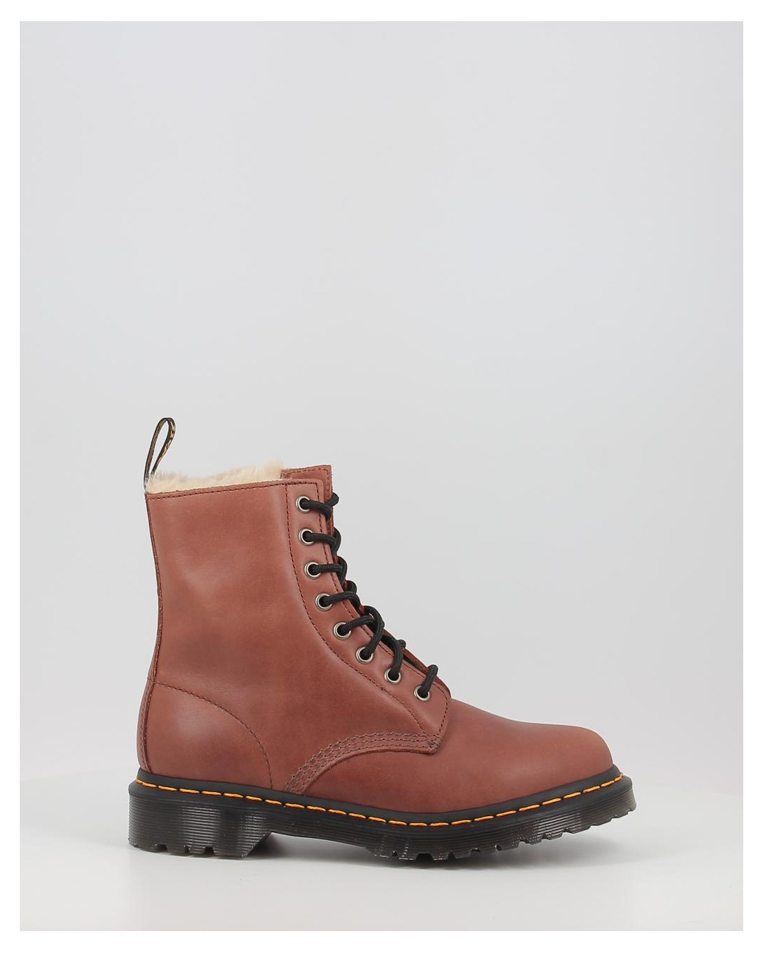 Botas Dr. Martens 1460 SERENA SADDLE TAN FARRIER cuero