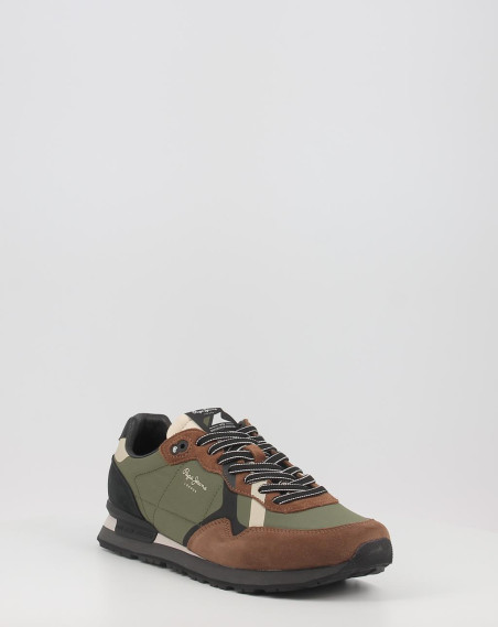 Zapatillas Pepe Jeans BRIT PRINT M PMS30984 marrón Zapatillas Pepe Jeans BRIT PRINT M PMS30984 marrón