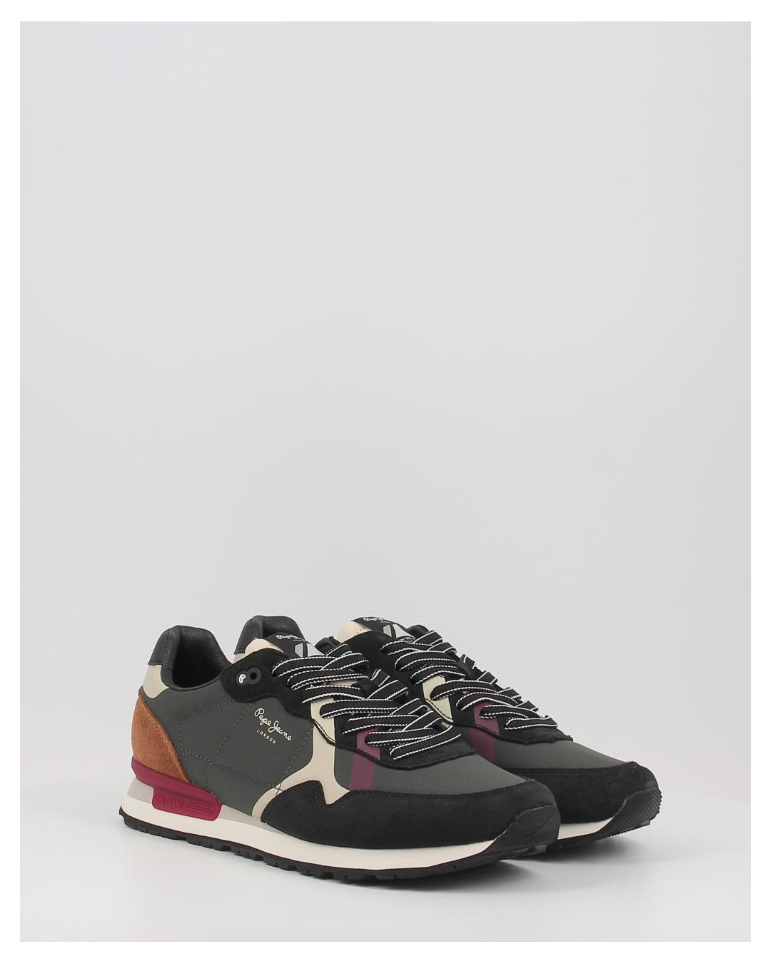 Zapatillas Pepe Jeans BRIT PRINT M PMS30984 negro