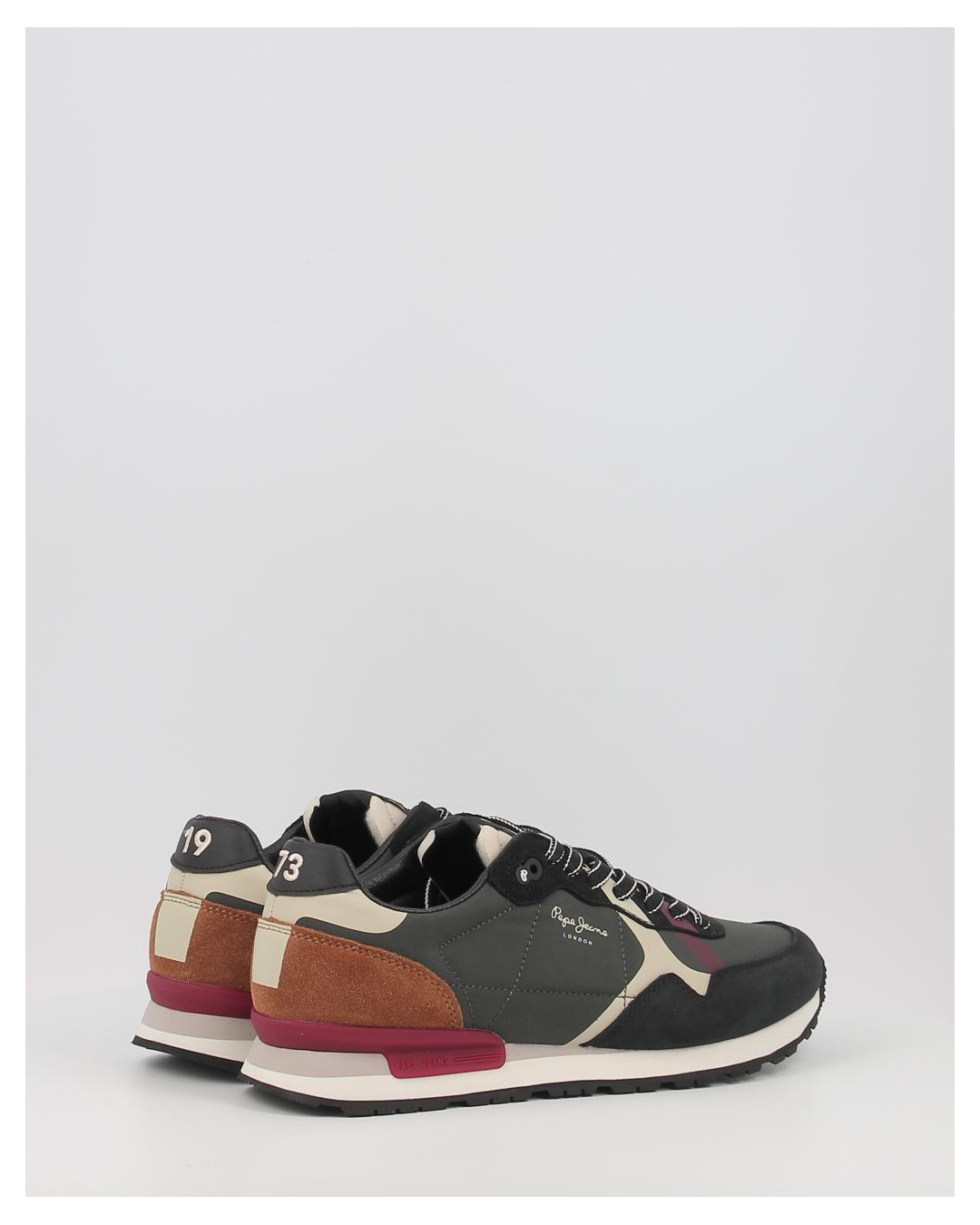 Zapatillas Pepe Jeans BRIT PRINT M PMS30984 negro