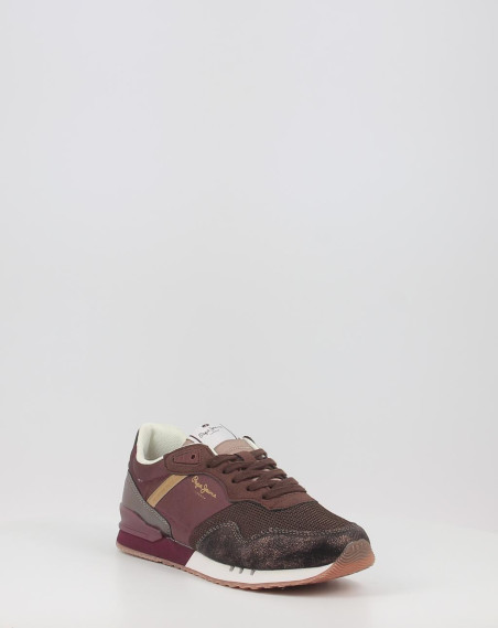 Zapatillas Pepe Jeans LONDON SMART W PLS31528 Bronce Zapatillas Pepe Jeans LONDON SMART W PLS31528 Bronce