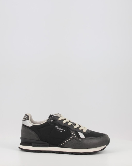 Zapatillas Pepe Jeans BRIT PRINT SID W PLS31525 negro Zapatillas Pepe Jeans BRIT PRINT SID W PLS31525 negro