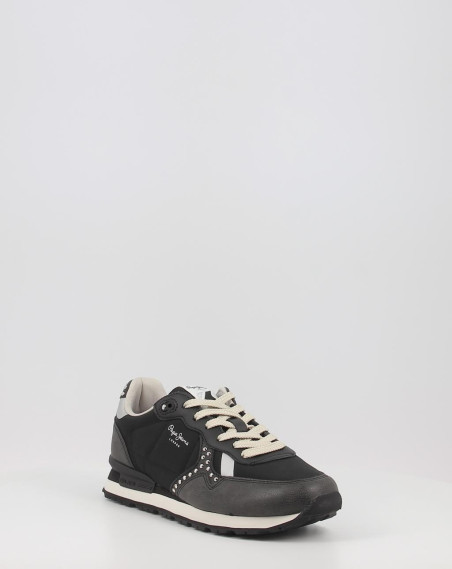 Zapatillas Pepe Jeans BRIT PRINT SID W PLS31525 negro Zapatillas Pepe Jeans BRIT PRINT SID W PLS31525 negro