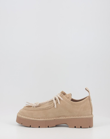 Zapatos Panchic P99 LACE-UP SHOE taupe