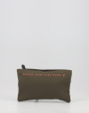 Bolsos Ecoalf LUPITAALF CLUTCH WITH MESSAGE verde Bolsos Ecoalf LUPITAALF CLUTCH WITH MESSAGE verde