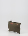 Bolsos Ecoalf LUPITAALF CLUTCH WITH MESSAGE verde Bolsos Ecoalf LUPITAALF CLUTCH WITH MESSAGE verde