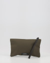 Bolsos Ecoalf LUPITAALF CLUTCH WITH MESSAGE verde Bolsos Ecoalf LUPITAALF CLUTCH WITH MESSAGE verde