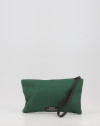 Bolsos Ecoalf LUPITAALF CLUTCH WITH MESSAGE 114 verde Bolsos Ecoalf LUPITAALF CLUTCH WITH MESSAGE 114 verde