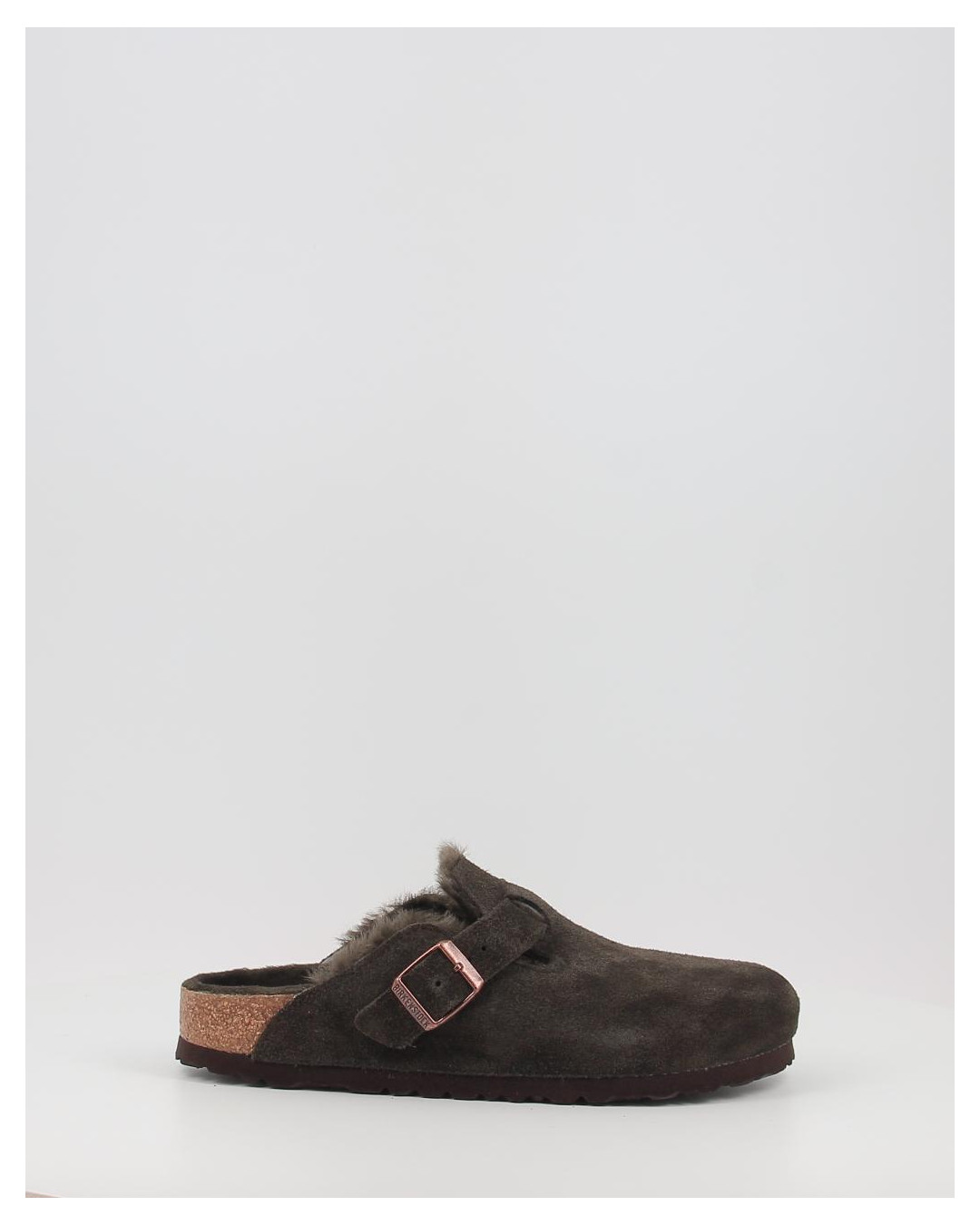Zuecos Birkenstock BOSTON VL SHEARLING marrón