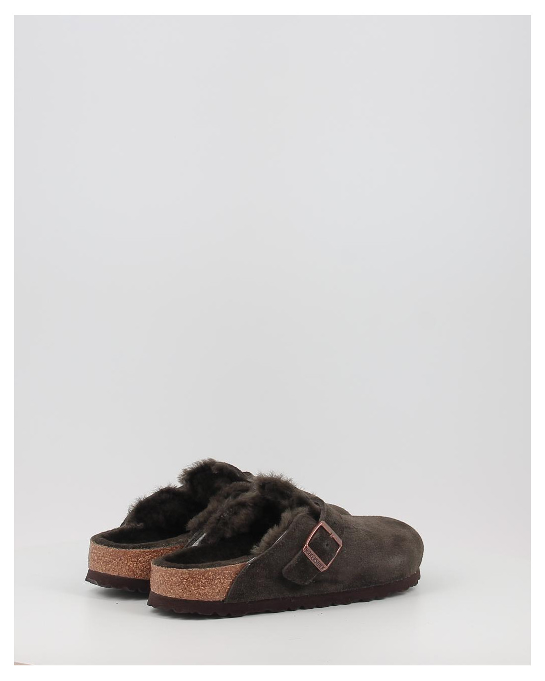 Zuecos Birkenstock BOSTON VL SHEARLING marrón