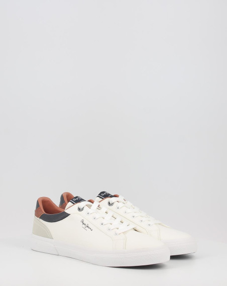 Zapatillas Pepe Jeans KENTON COURT PMS30839 blanco Zapatillas Pepe Jeans KENTON COURT PMS30839 blanco