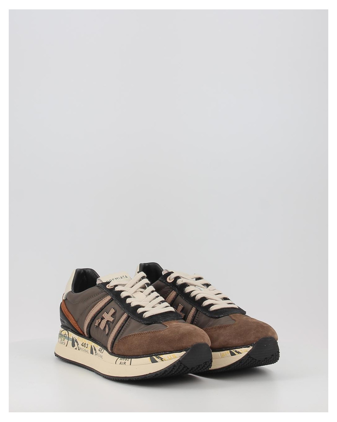 Zapatillas Premiata CONNY marrón