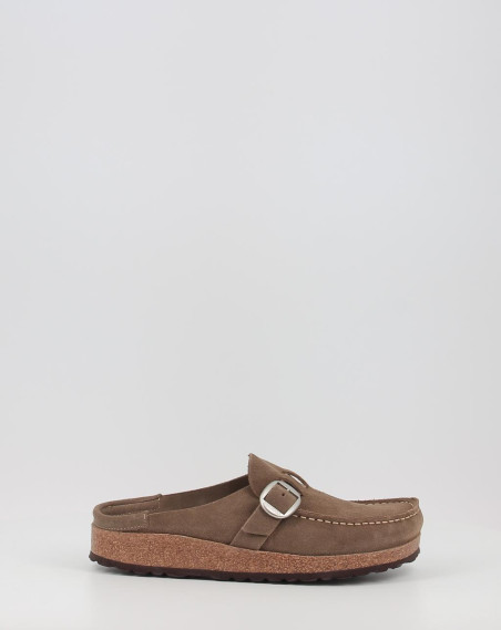 Zuecos Birkenstock BUCKEY LEVE Gray Taupe taupe Zuecos Birkenstock BUCKEY LEVE Gray Taupe taupe