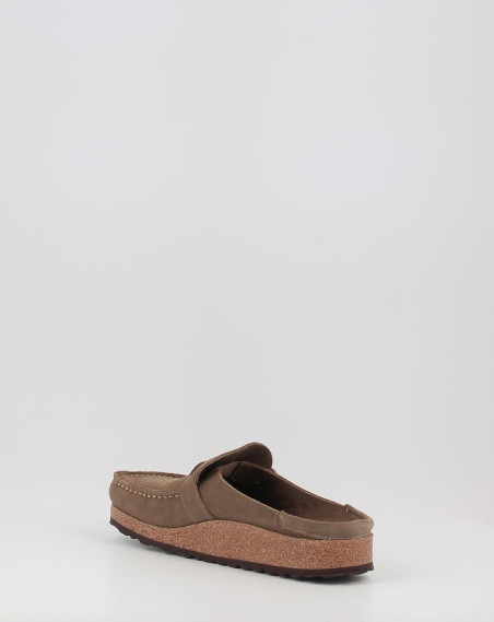 Zuecos Birkenstock BUCKEY LEVE Gray Taupe taupe Zuecos Birkenstock BUCKEY LEVE Gray Taupe taupe