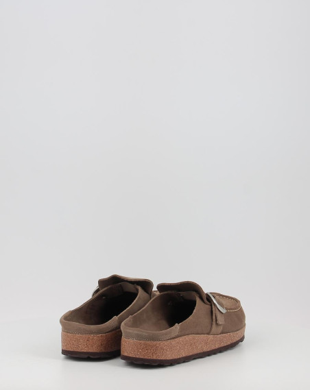 Zuecos Birkenstock BUCKEY LEVE Gray Taupe taupe Zuecos Birkenstock BUCKEY LEVE Gray Taupe taupe