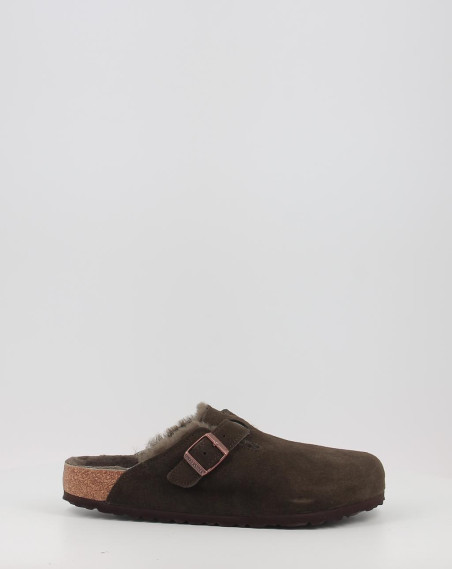 Zuecos Birkenstock BOSTON VL SHEARLING marrón Zuecos Birkenstock BOSTON VL SHEARLING marrón