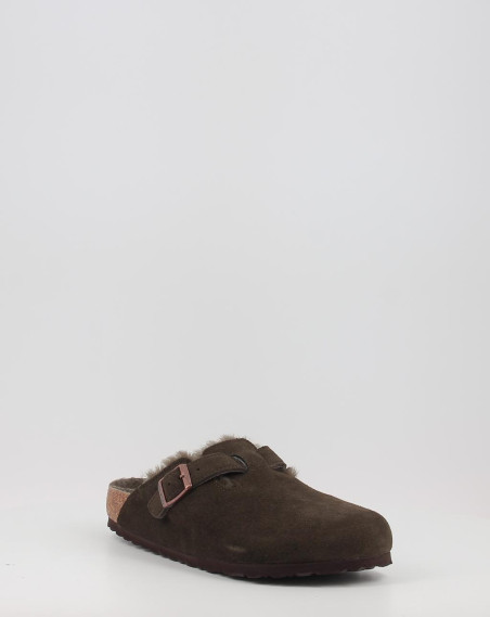 Zuecos Birkenstock BOSTON VL SHEARLING marrón Zuecos Birkenstock BOSTON VL SHEARLING marrón