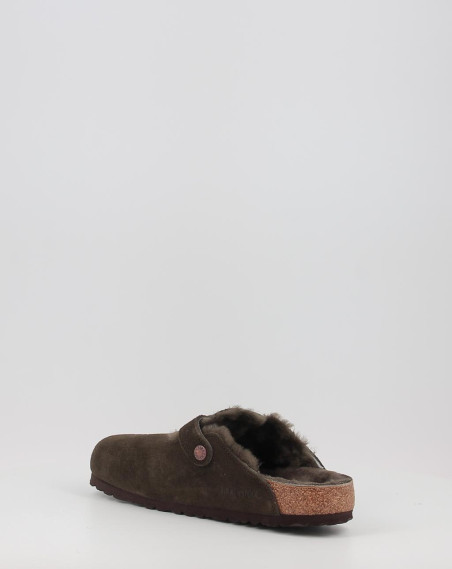 Zuecos Birkenstock BOSTON VL SHEARLING marrón Zuecos Birkenstock BOSTON VL SHEARLING marrón
