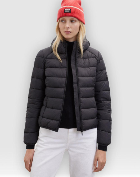 Plumiferos Ecoalf ASPENALF JACKET WOMAN negro Plumiferos Ecoalf ASPENALF JACKET WOMAN negro