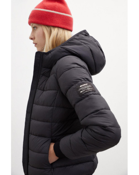 Plumiferos Ecoalf ASPENALF JACKET WOMAN negro Plumiferos Ecoalf ASPENALF JACKET WOMAN negro
