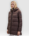 Plumiferos Ecoalf MARANGUALF JACKET WOMAN marrón
